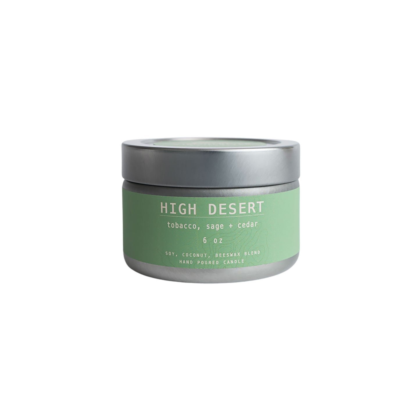HIGH DESERT 6oz Travel Tin Candle