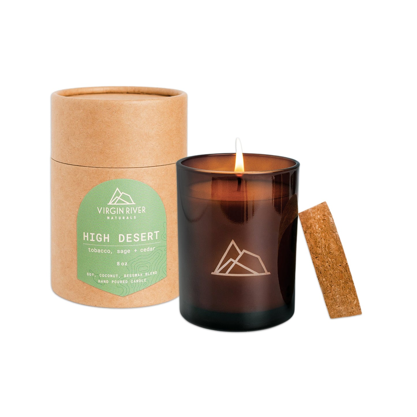 HIGH DESERT (T) 8oz Glass Jar Candle