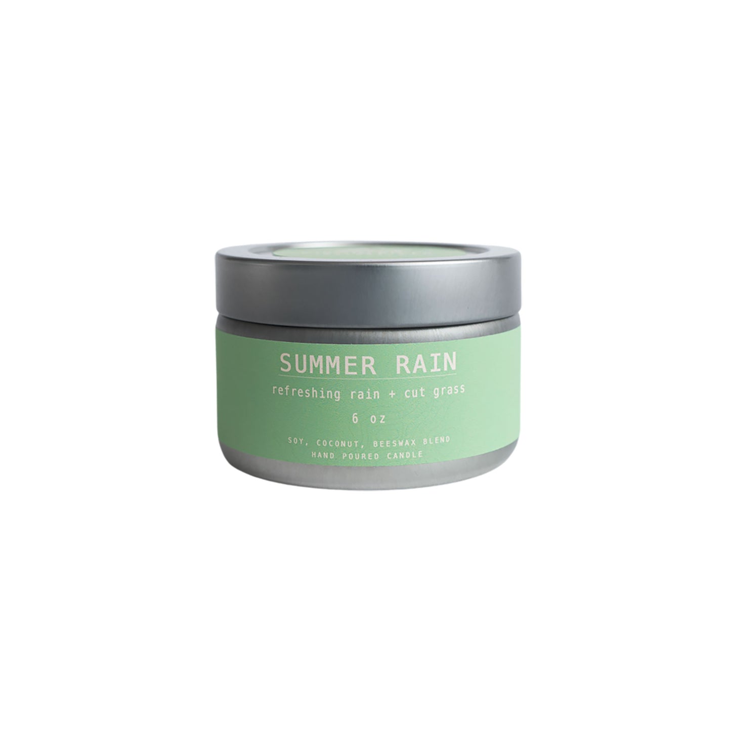 SUMMER RAIN 6oz Travel Tin Candle