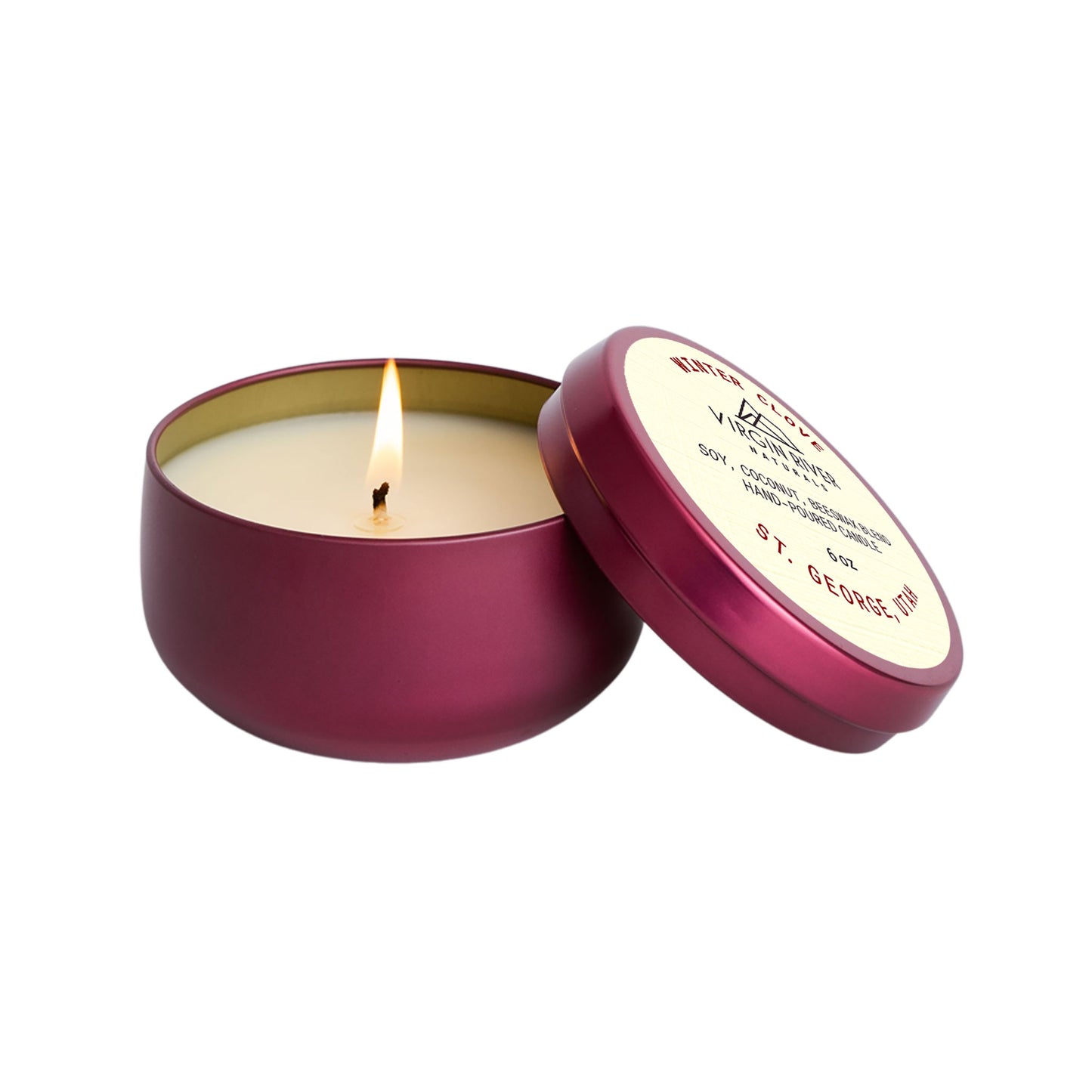 HOLIDAY WINTER CLOVE 6oz Travel Tin Candle