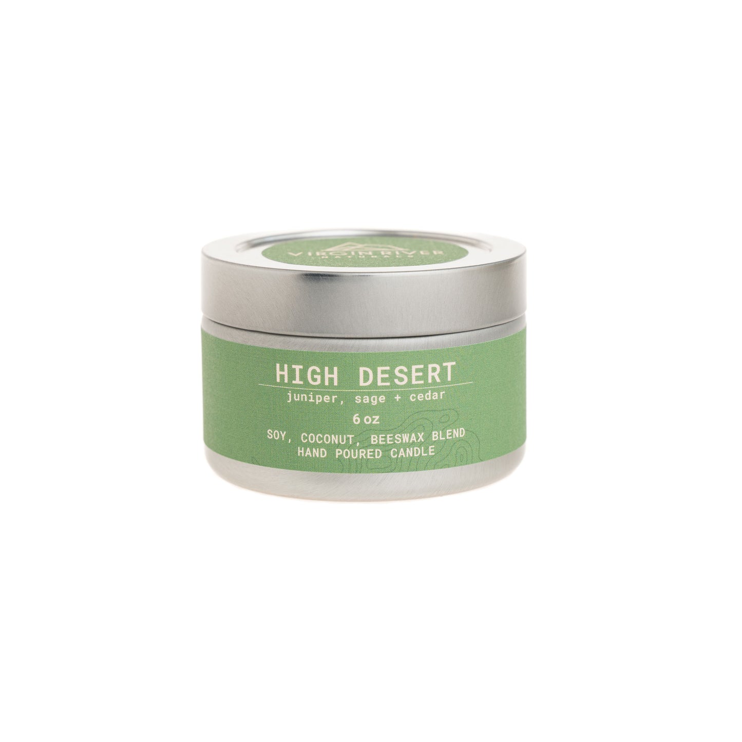 HIGH DESERT 6oz Travel Tin Candle