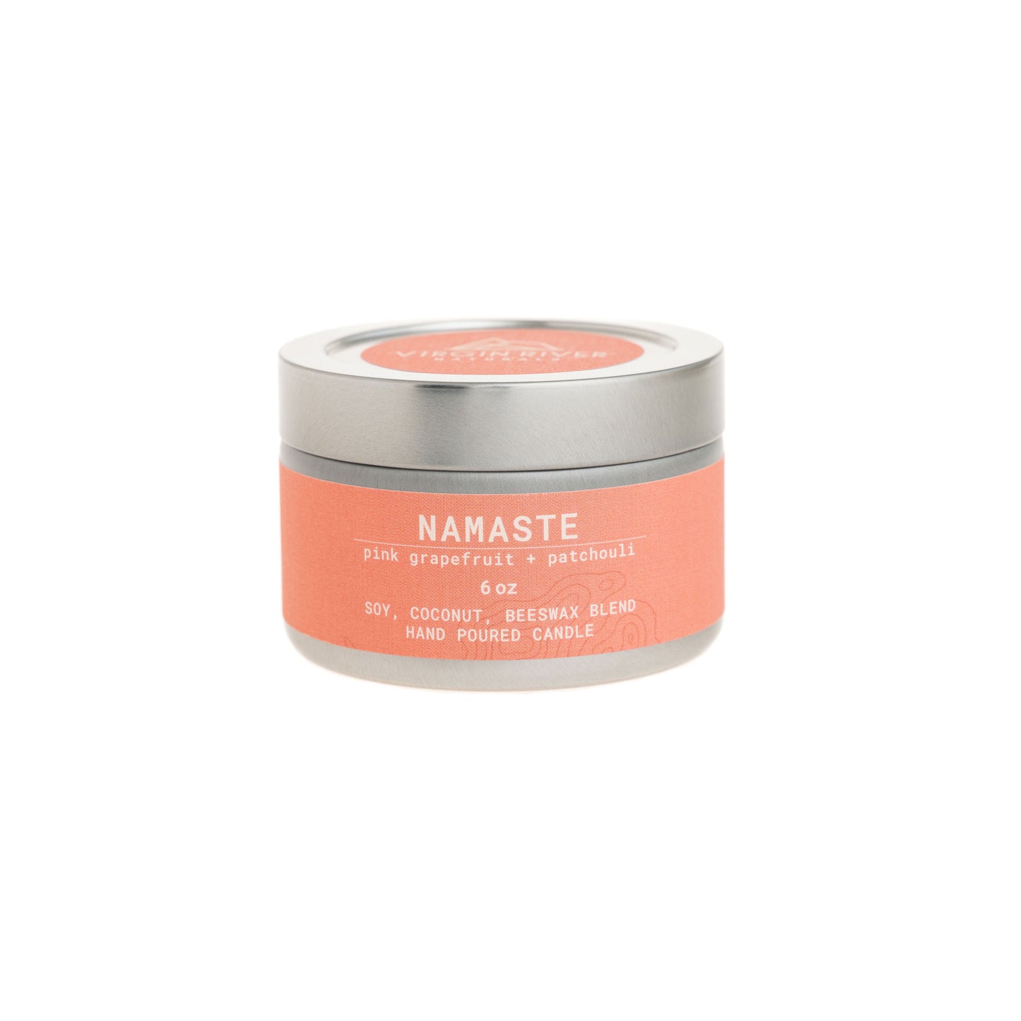 NAMASTE 6oz Travel Tin Candle