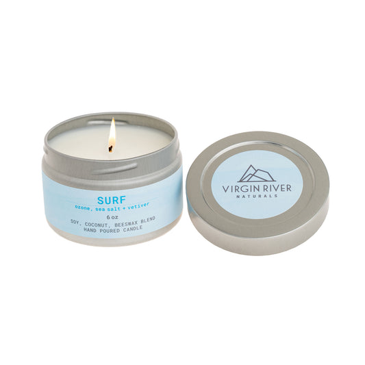 SURF 6oz Travel Tin Candle