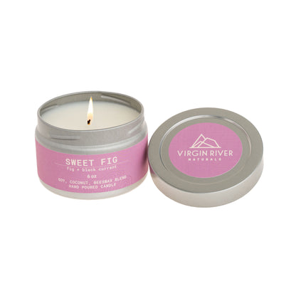 SWEET FIG 6oz Travel Tin Candle