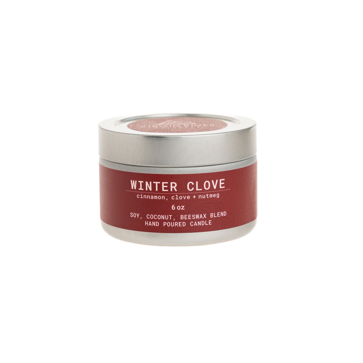 WINTER CLOVE 6oz Travel Tin Candle